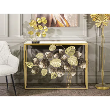 Konsola LEAVY 108x36,8x80 cm